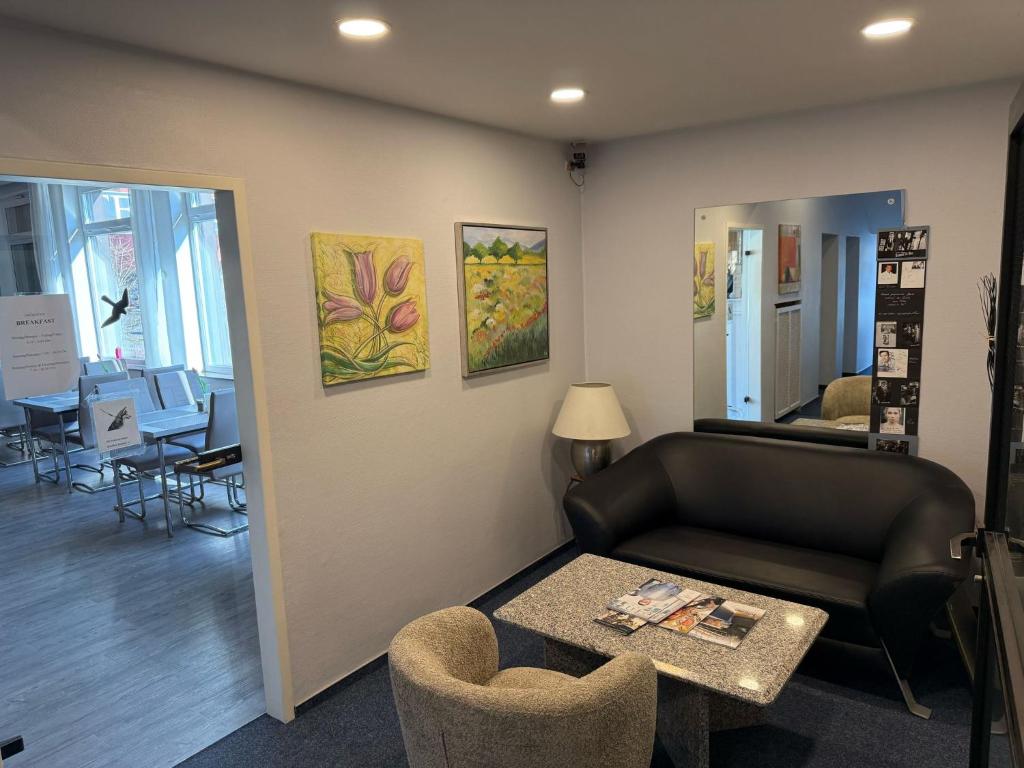 Posezení v ubytování Hotel Erlenstegen