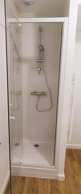 Appartements - Halles Brauhauban Tarbes的一间浴室