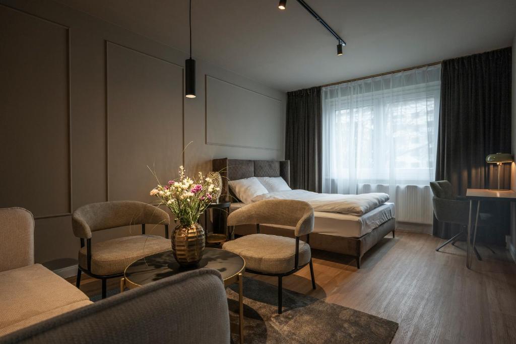 Fotografie z fotogalerie ubytování Leipzig Suites v Lipsku