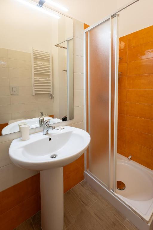 Koupelna v ubytování Lecce Eco Suites