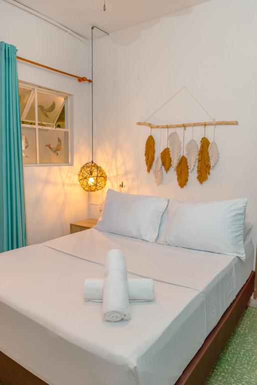 Postelja oz. postelje v sobi nastanitve Traveler Hostel