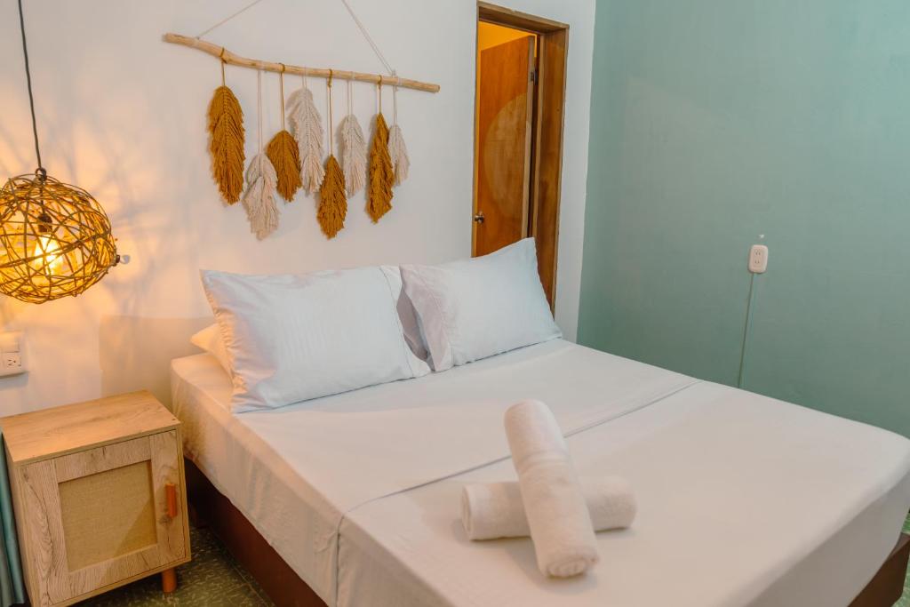 Postelja oz. postelje v sobi nastanitve Traveler Hostel