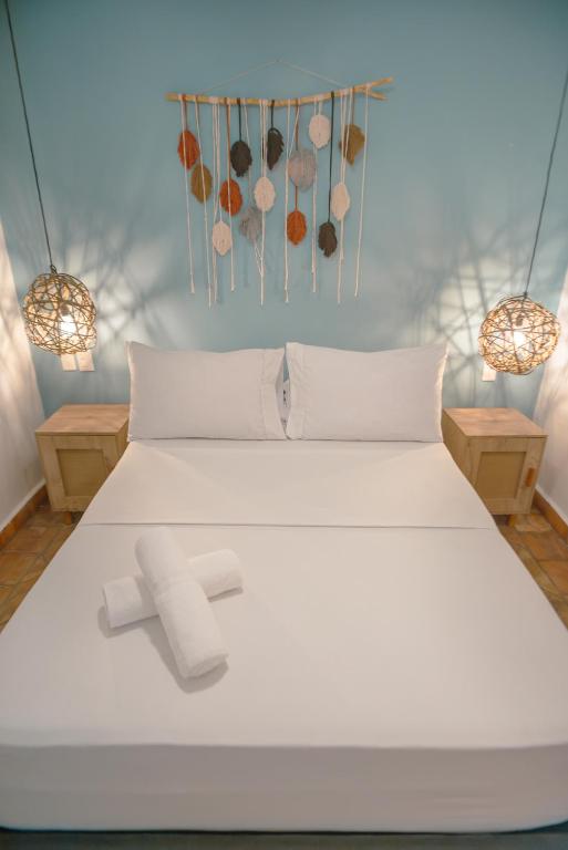 Postelja oz. postelje v sobi nastanitve Traveler Hostel