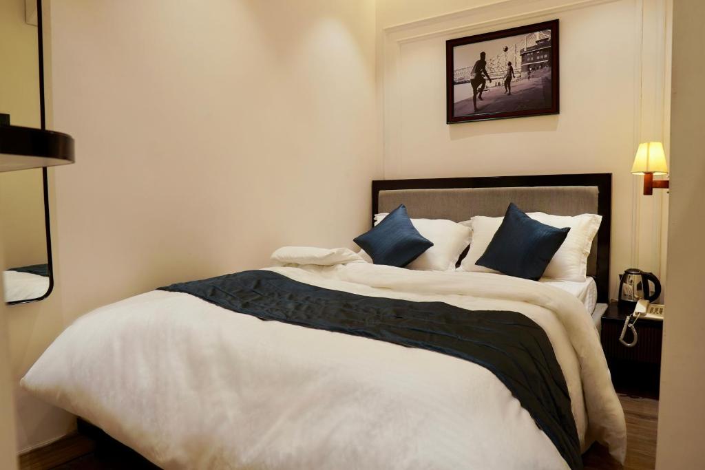 Postel nebo postele na pokoji v ubytování Hotel Ichamati