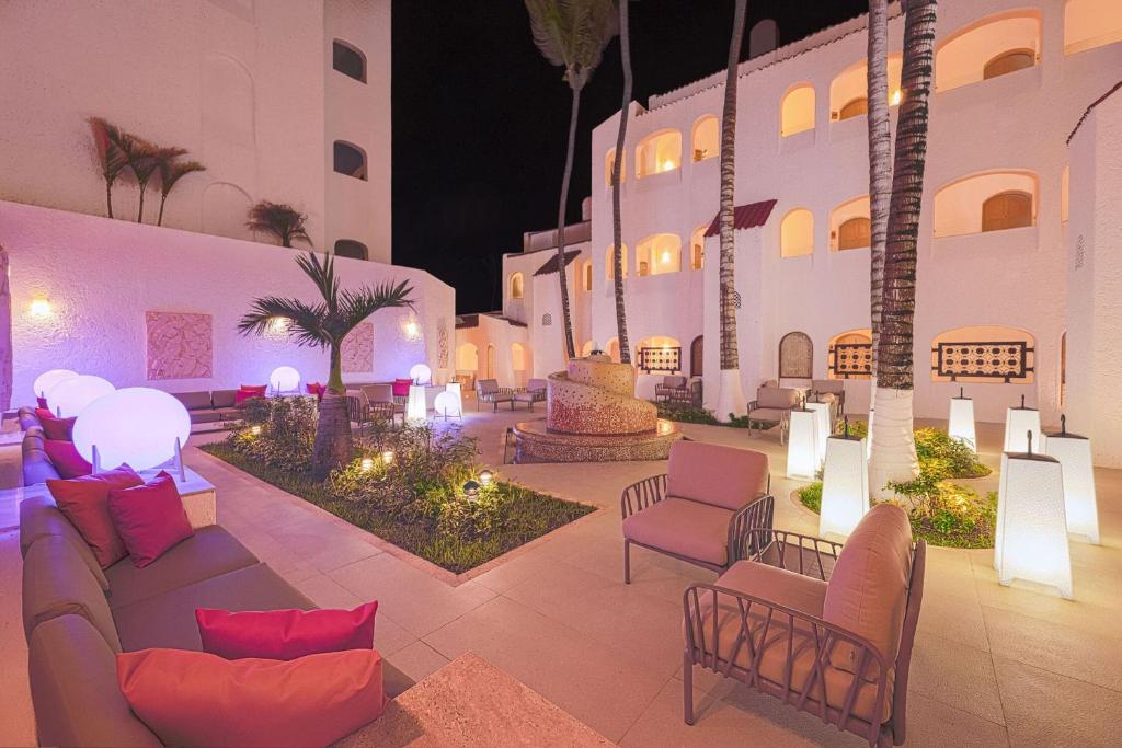 Posezení v ubytování GR Solaris Caribe - All Inclusive