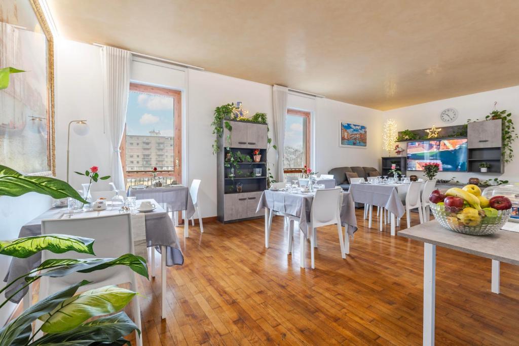 Kuchyň nebo kuchyňský kout v ubytování Bed & breakfast Venice Friends