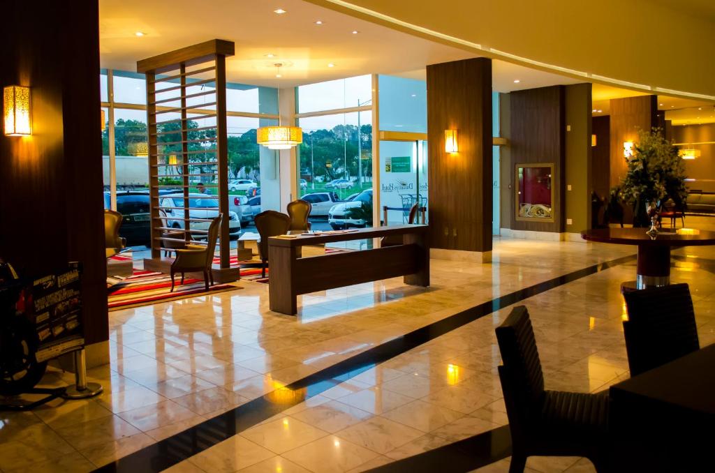 Posezení v ubytování Hotel Dunamys Curitiba