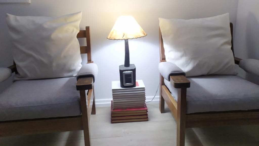 Posezení v ubytování Apartamento El Arrayán