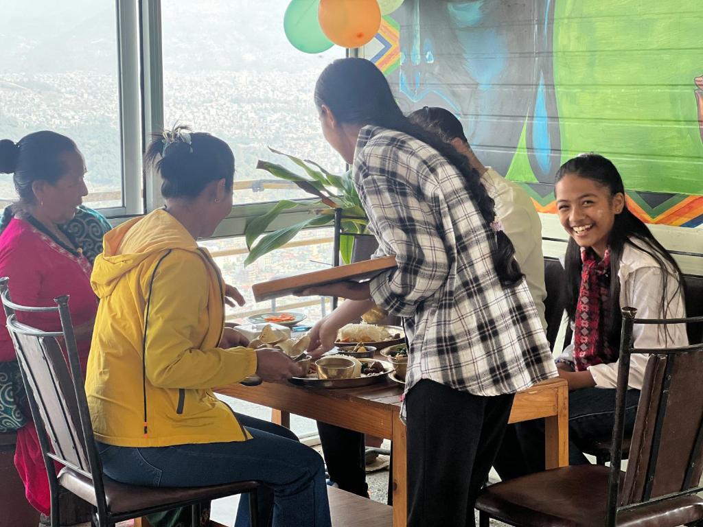Ospiti di Mountain View cafe