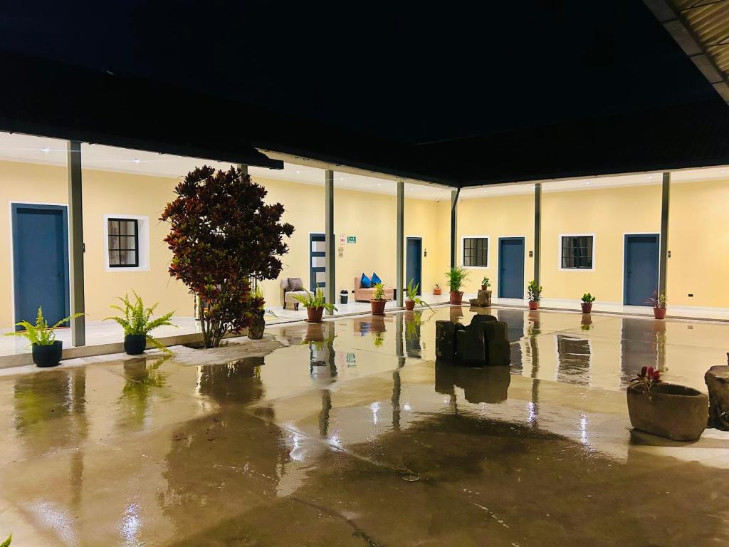 Posezení v ubytování ACCEL Hotel Casa Nueva