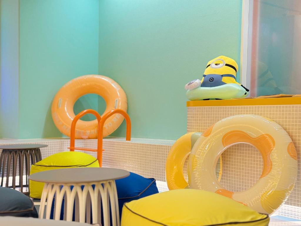 Posezení v ubytování Fawn Hotel