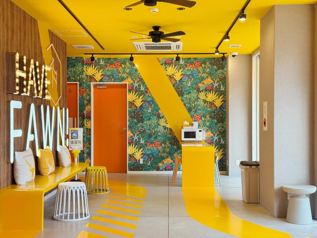 Posezení v ubytování Fawn Hotel