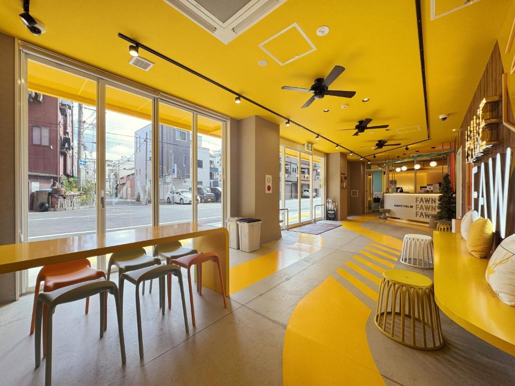 Posezení v ubytování Fawn Hotel