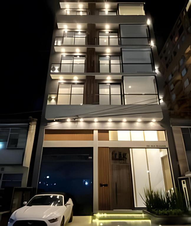 Budova, kde se apartmán nachází