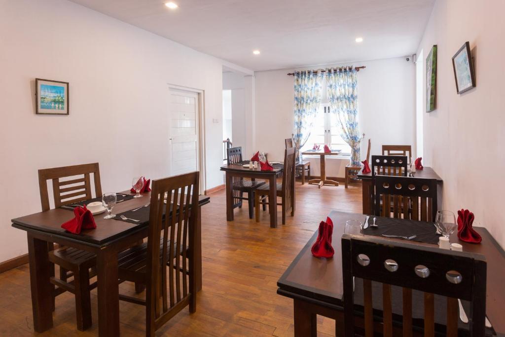 Restaurace v ubytování Lilys Nuwaraeliya