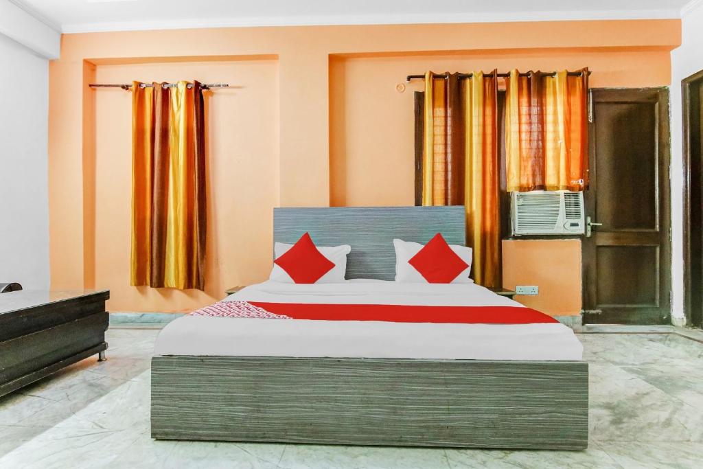 Postel nebo postele na pokoji v ubytování Hotel O Orlov