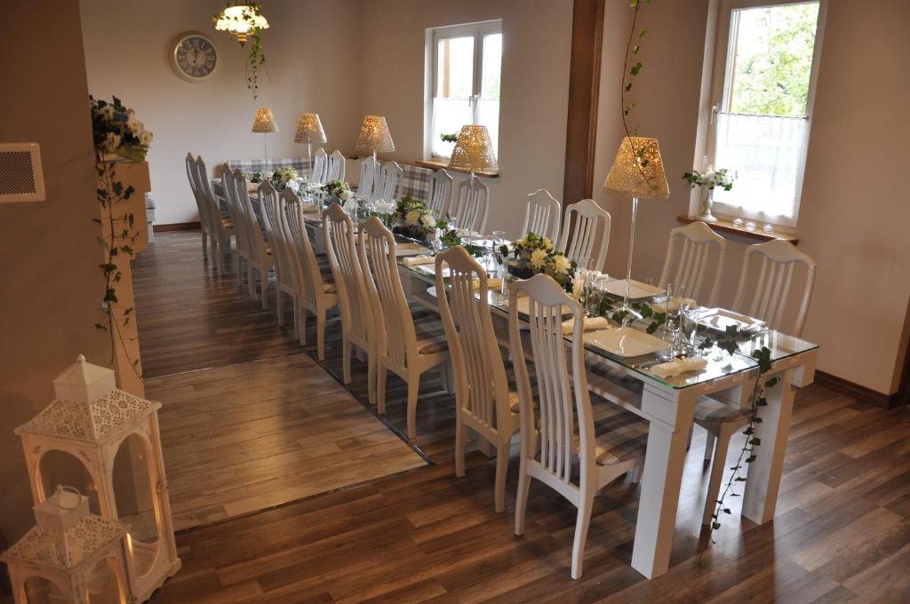 Restaurace v ubytování Zielona Przystań