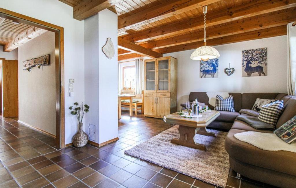 Χώρος καθιστικού στο Ferienhaus Sepp