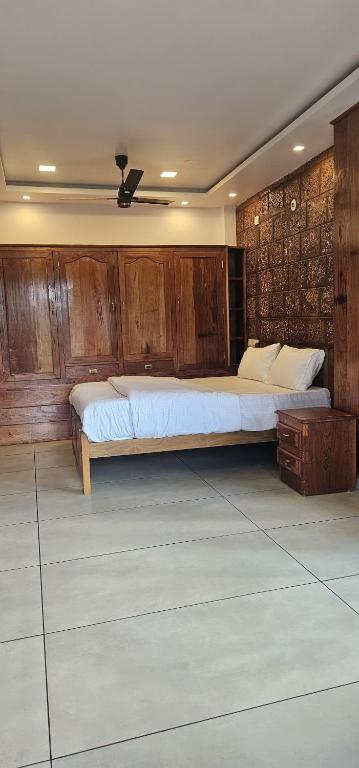 Ένα ή περισσότερα κρεβάτια σε δωμάτιο στο Nelaji A1 Glamping