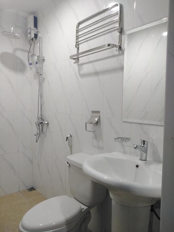 Koupelna v ubytování Asia Jem Hotel - BAYAWAN