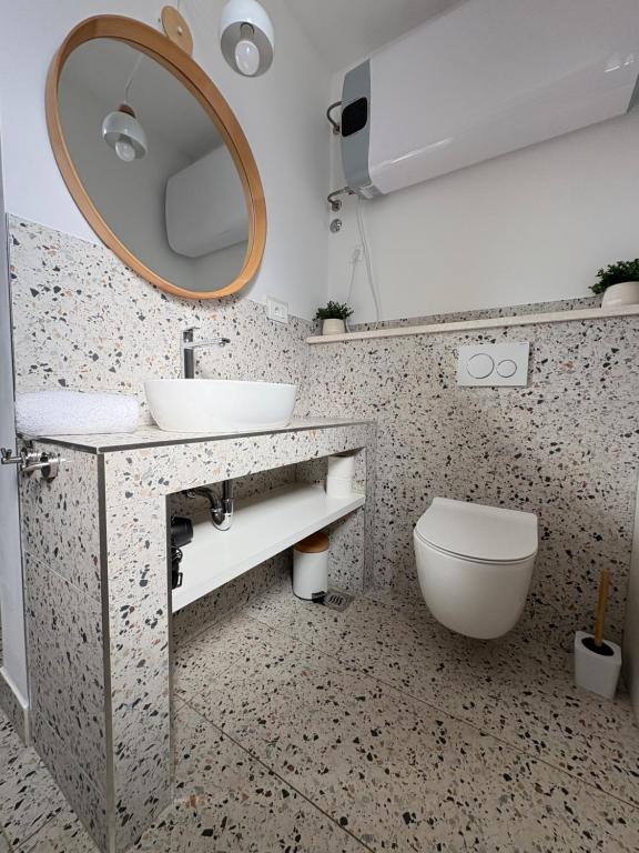 Kúpeľňa v ubytovaní Villa Štorija