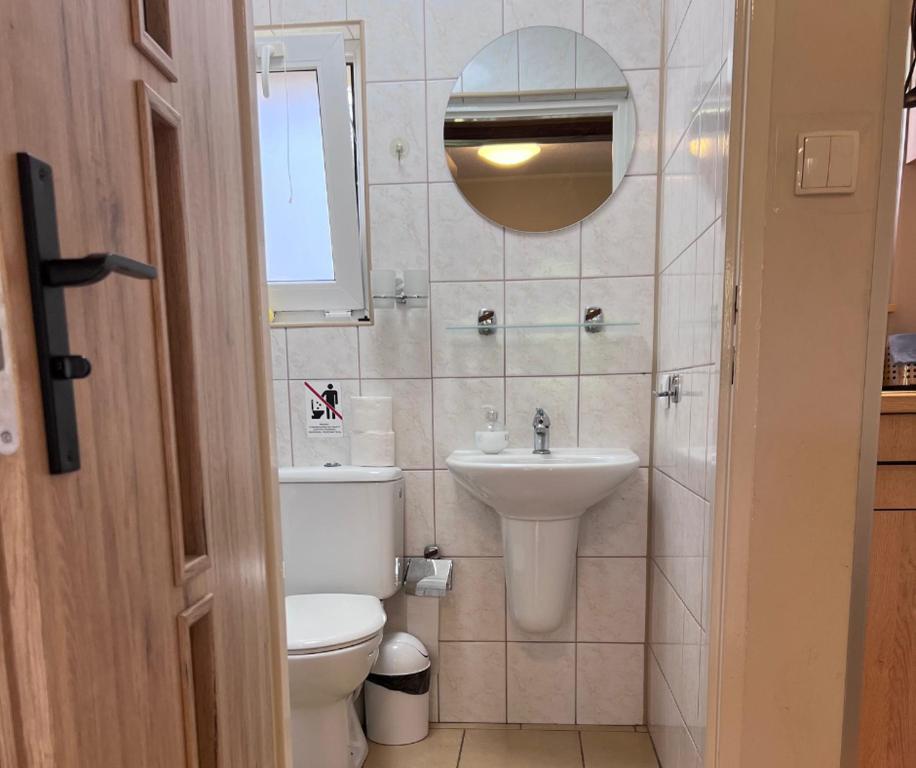 Łazienka w obiekcie Relaks