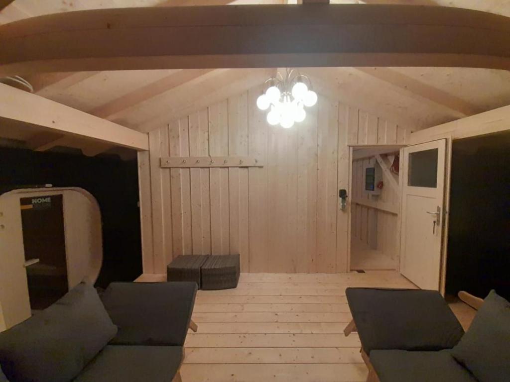 Posezení v ubytování Ferienhaus Alexandra