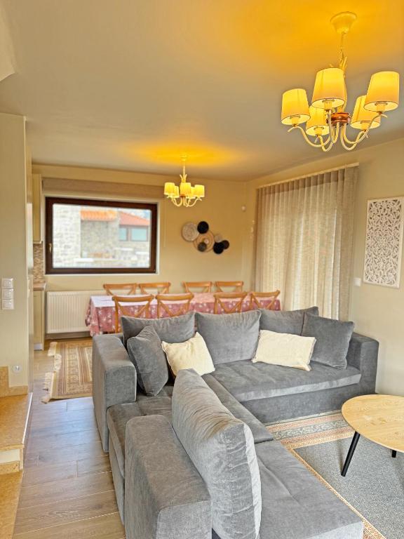 Posezení v ubytování Kallisto villas