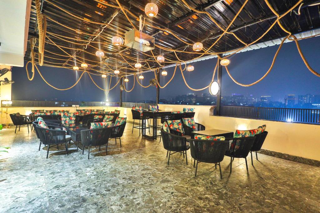 Restaurace v ubytování Orsom stays Sector 53