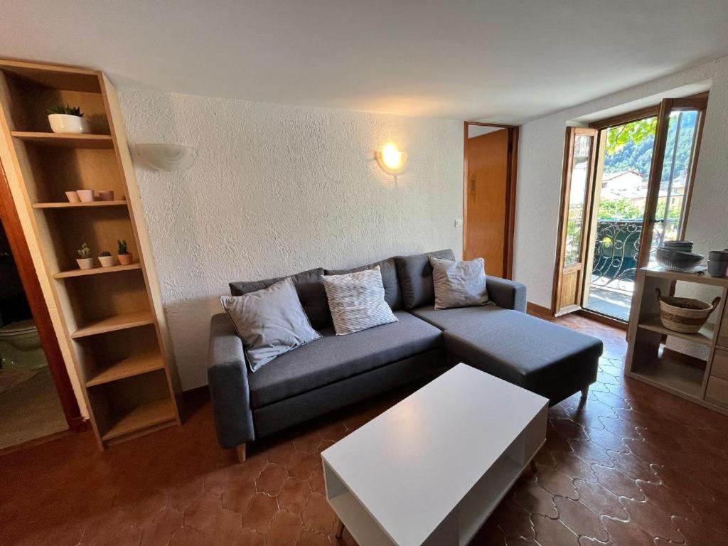 Posezení v ubytování Appartement centrale