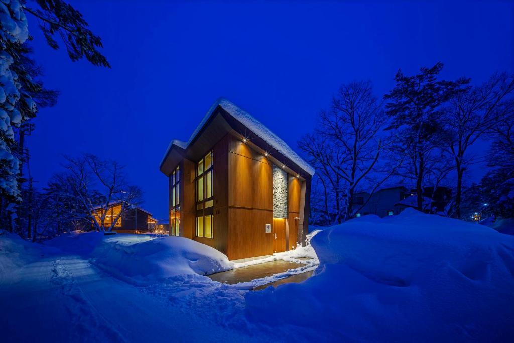 Chalet Infinity að vetri til