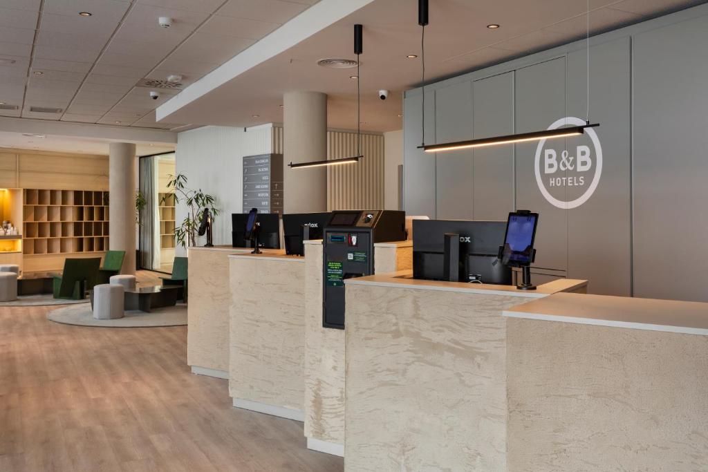 Vstupní hala nebo recepce v ubytování B&B HOTEL Valencia Ciudad de las Ciencias