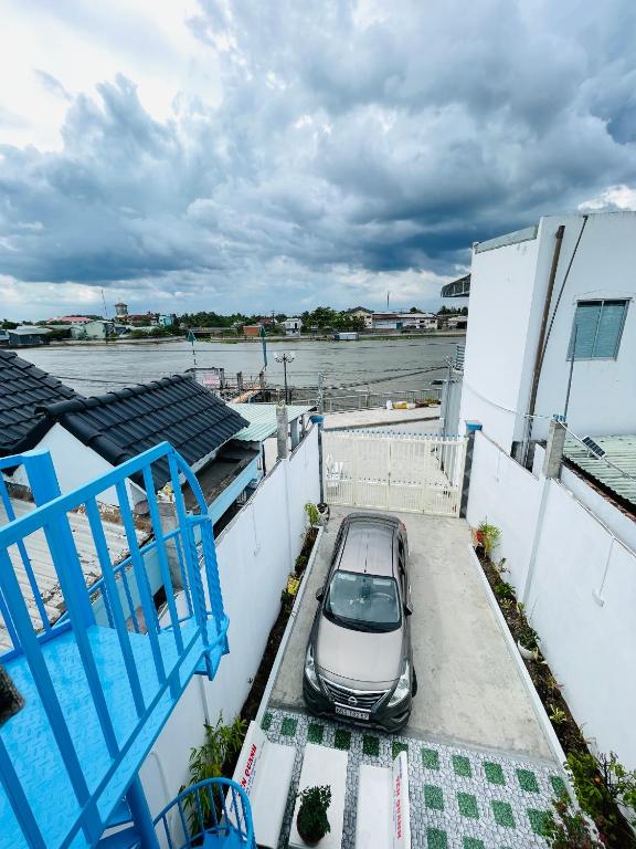 Budova, kde se aparthotel nachází