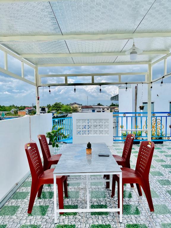 Balkón nebo terasa v ubytování Homestay Nhật Ngân Cái Răng Cần Thơ