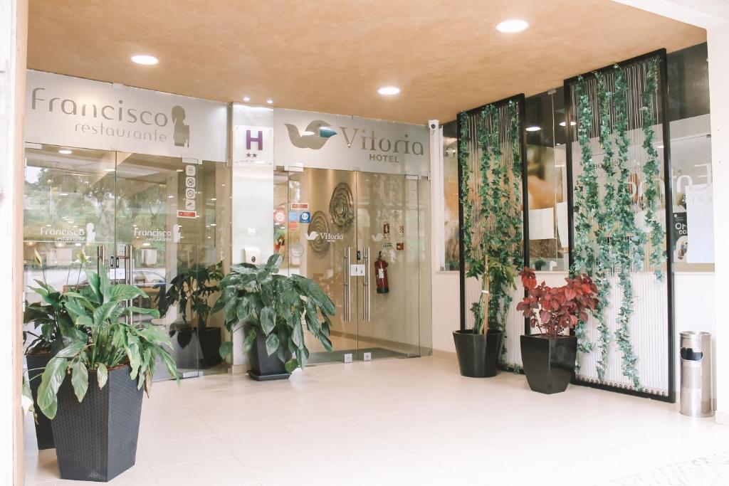 Vstupní hala nebo recepce v ubytování Vitoria Hotel
