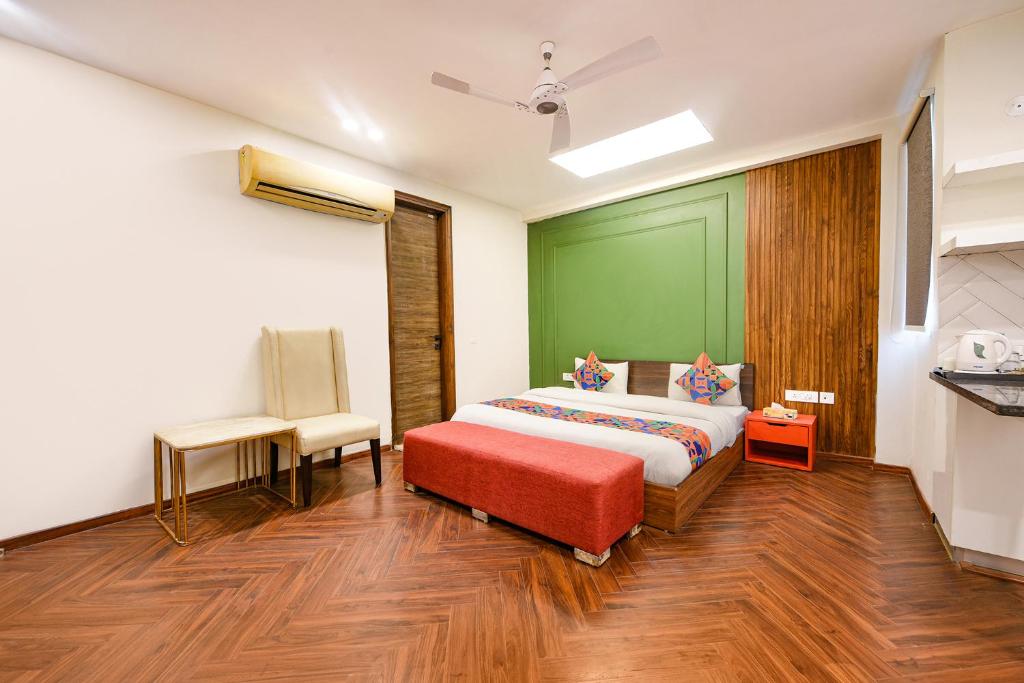 Postel nebo postele na pokoji v ubytování FabHotel Micasa