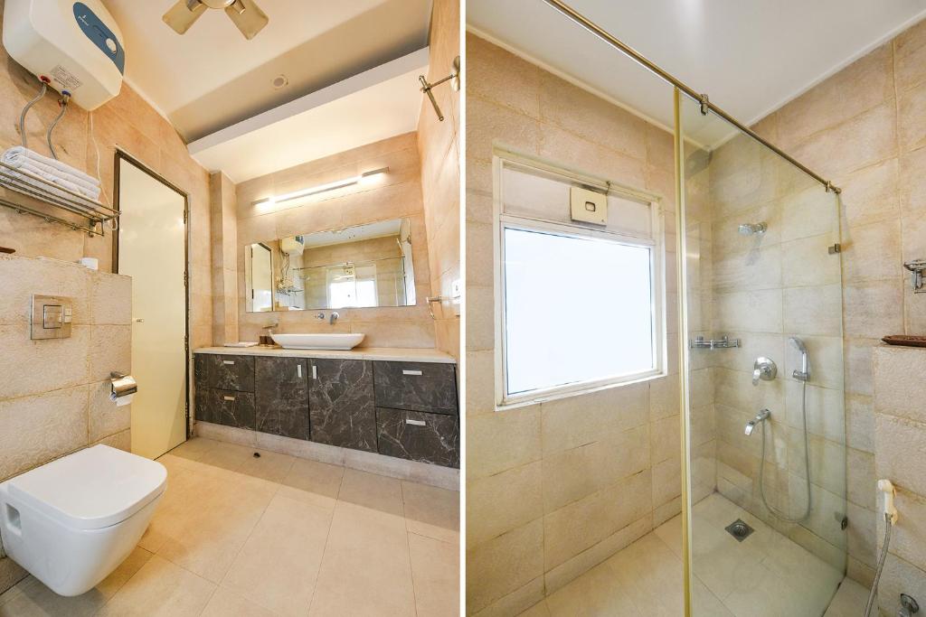 Koupelna v ubytování FabHotel Micasa