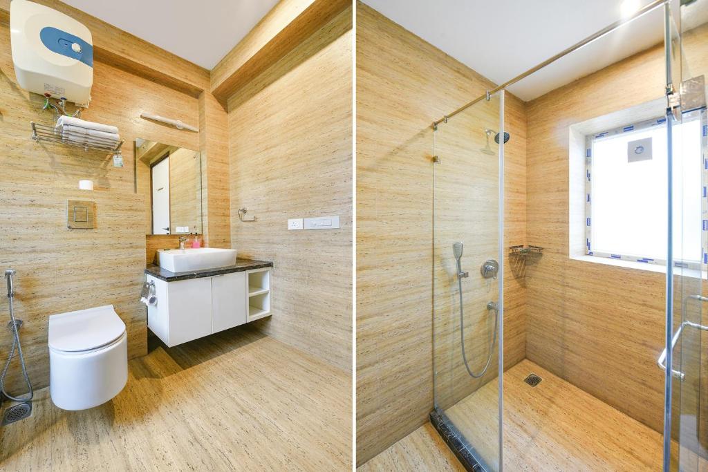 Koupelna v ubytování FabHotel Micasa