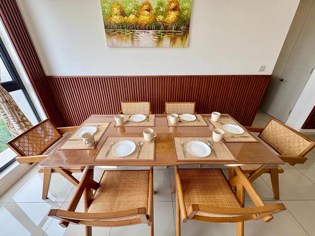Posezení v ubytování Spacious Muji Homestay with IOI Mall & KL View
