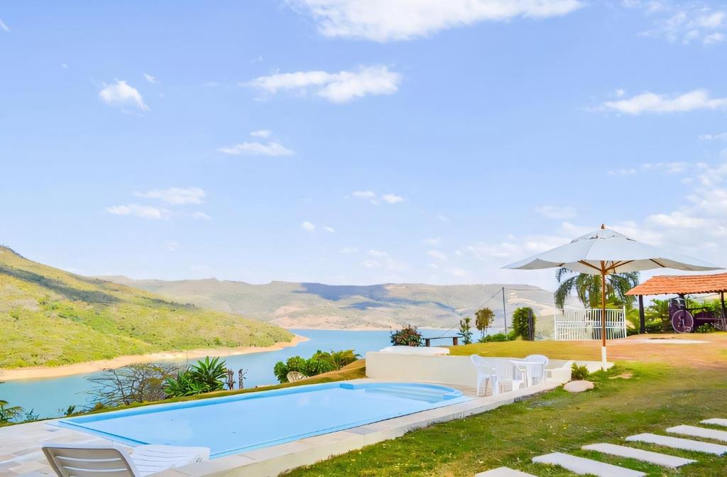 Naturlandskabet i nærheden af feriehuset