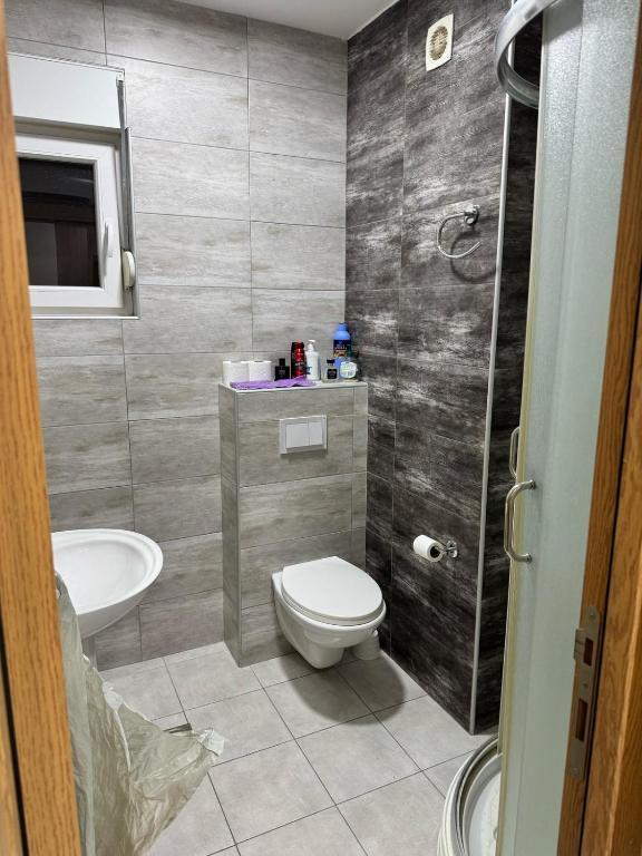 Koupelna v ubytování Apartment