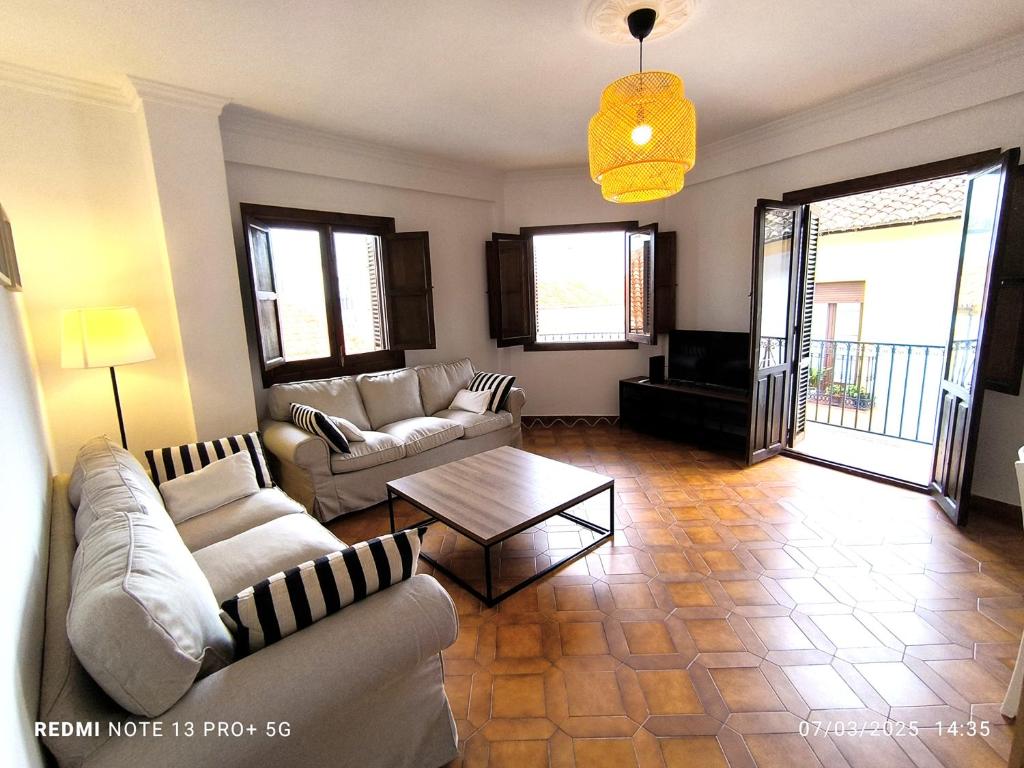 Χώρος καθιστικού στο Apartamento Balcón de los Descalzos