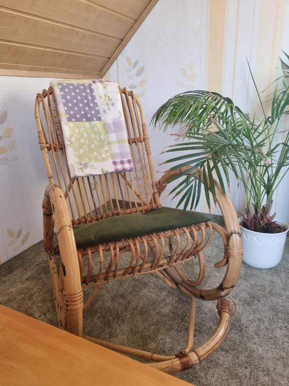 Posezení v ubytování Bed & Breakfast Birgit Fröhlich