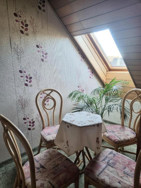Posezení v ubytování Bed & Breakfast Birgit Fröhlich