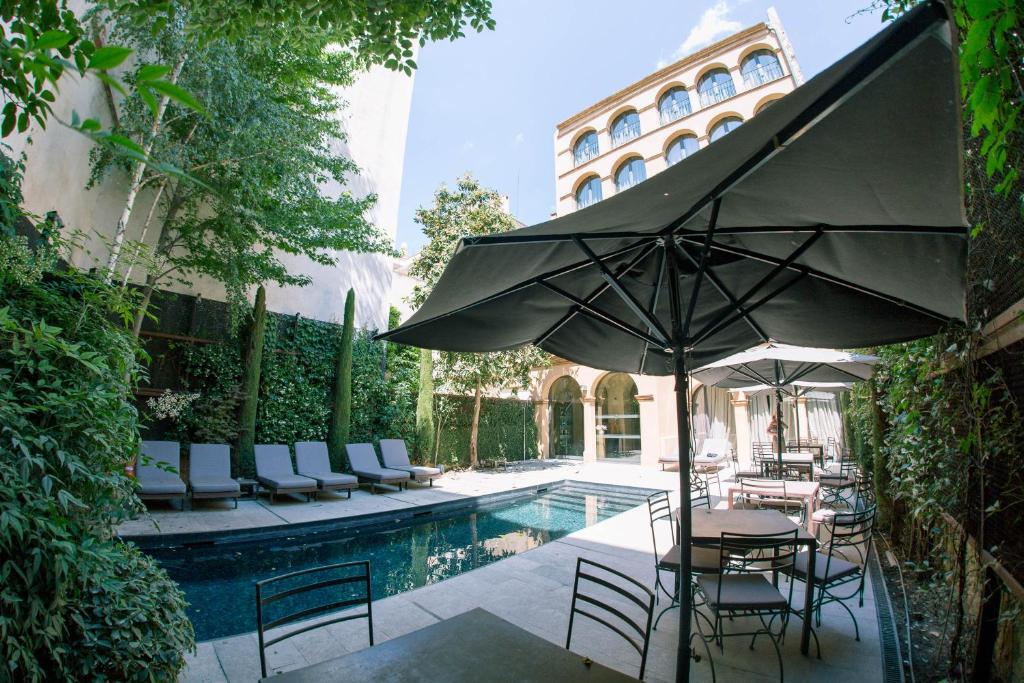 The pool area from Hotel Nord 1901