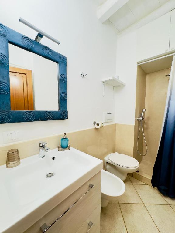 Koupelna v ubytování Amoredimare Casa Vacanze