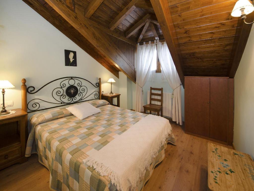 Postel nebo postele na pokoji v ubytování Apartamentos Casa Aneta
