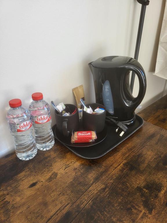 Příslušenství pro přípravu čaje a kávy v ubytování Retreat by the Feale