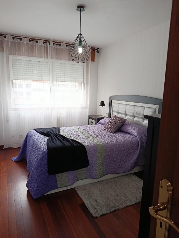Cama o camas de una habitación en Casa Álvaro
