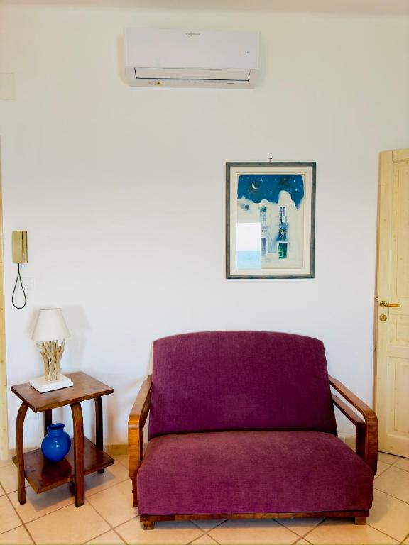 Posezení v ubytování Amoredimare Casa Vacanze